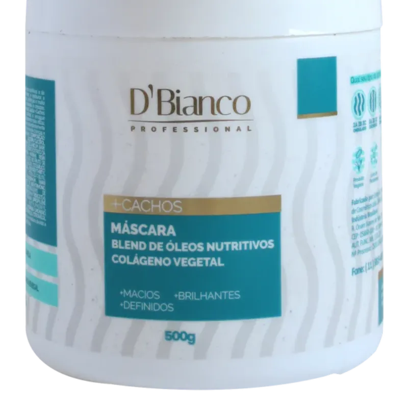 MÁSCARA CAPILAR +CACHOS 500g