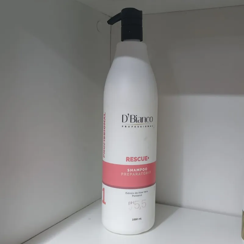 SHAMPOO RESCUE + PASSO 1 
